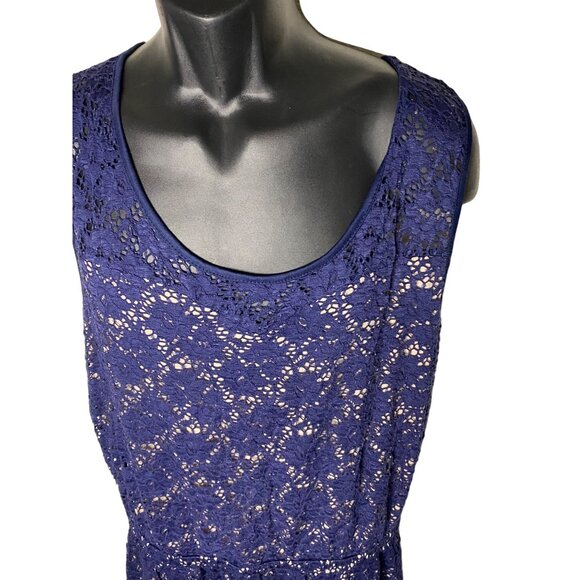 Ladies Mercer & Blush Blue Romper Shorts Size XL - Picture 4 of 12